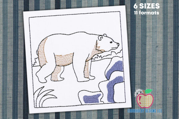 Big Forest Bear Sketch: A Seasonal Embroidery Designer's Review