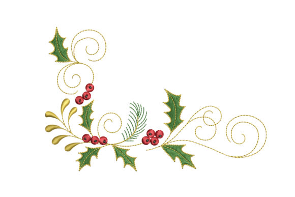 Christmas Ornament with Holly and Pine: A Designer’s Review