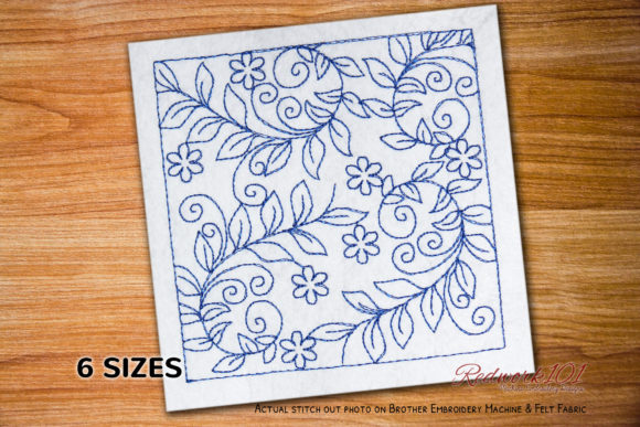 Floral Pattern Bluework for Etsy: A Seller's Review