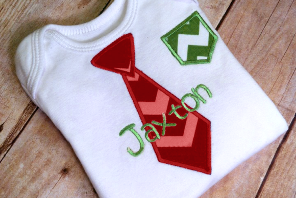 Tie and Pocket Applique: A Handmade Gift Essential