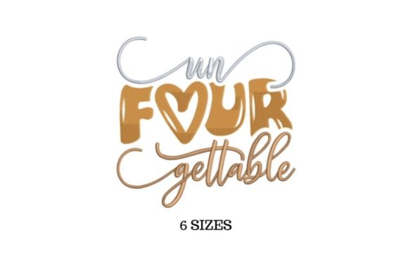 Unfourgettable: A Designer's Review of This 4th Birthday Embroidery Design