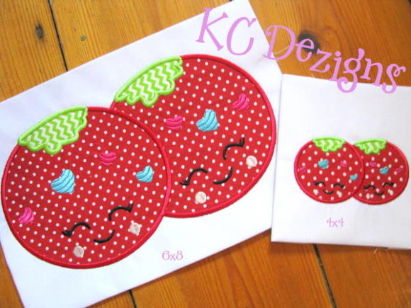 Valentine Love Tomatoes Applique Design Review