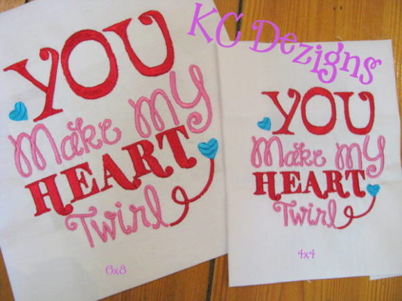 You Make My Heart Twirl Valentine: A Designer Review